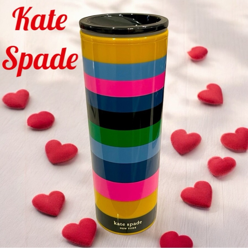 Kate Spade 16oz acrylic tumbler NWOT